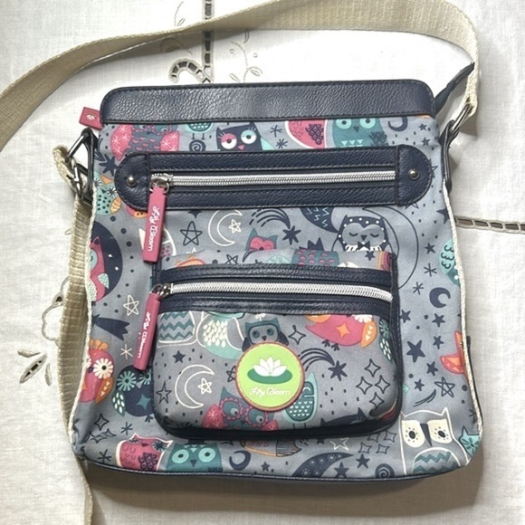 LILY BLOOM Night Owl Multicolour Crossbody Bag - Picture 3 of 14
